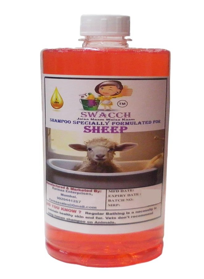 Swacch Shampoo Specially Formulated for Sheep (1 Litre) Strawberry - Image 1